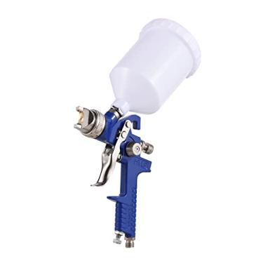 Imagem de Matybobe HVLP Pulverizador de pintura por pulverização máquina de pulverização por gravidade Airbrush Paint Spray Tool com 3 peças de bocais para móveis de carro pintado com spray (bocal de 1,4/1,7