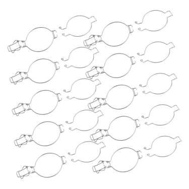 Imagem de predolo Conjunto de 10 Presilhas de aço Inoxidável para Frascos de Vidro com Arame para Conservas, 10cm, Ideais para Folhas de Chá, Mel, Geleia, Picles e