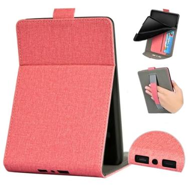 Imagem de Capa Kindle Paperwhite 12ª Geração 2024 7 Polegadas, com Suporte para Mãos e Mesa (Rosa)