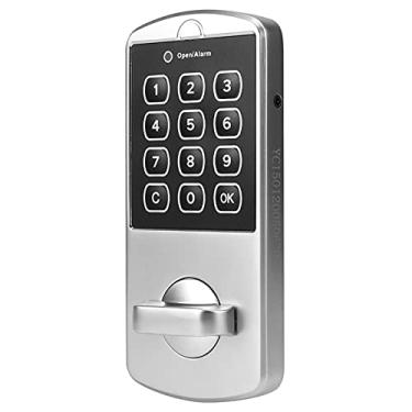 Imagem de Zerodis Fechadura Eletrônica de Armário, Kit de Fechadura de Segurança Com Código de Senha Vertical para Arquivos, Caixa de Gaveta, Porta, para Uso Em Escritório Doméstico (Estilo vertical com