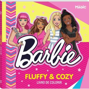 Imagem de Livro - Barbie Fluffy and Cozy - Livro de colorir