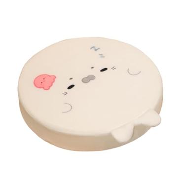 Imagem de Bothyi Almofada redonda de espuma viscoelástica para assento, pufe de chão, almofada para cadeira de escritório, para cerimônia do chá em casa, decoração de, Branco Sonolento