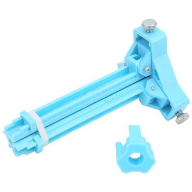 Imagem de KIMISS Gabarito de Flecha 3D Com Escala Transparente Ajustável - Ferramenta de Ligação Portátil para Eixos de Flecha de 3,6-10 Mm, Fácil para Entusiastas de Tiro Com (#1)