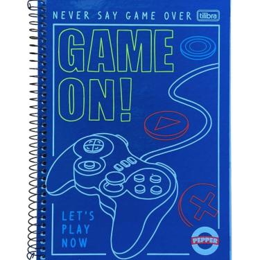 Imagem de Caderno Espiral Capa Dura Universitário Pepper Masculino 80 Folhas Tilibra Estampa 2
