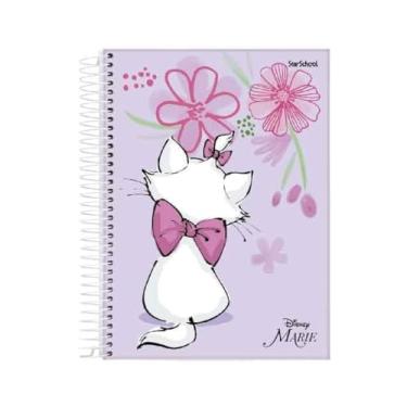 Imagem de Starschool – Caderno Universitário Capa Dura Espiral MARIE Disney (Aristogatas) | 10 Matérias, 160 Folhas | Organização Fofa e Estilosa p/Estudos