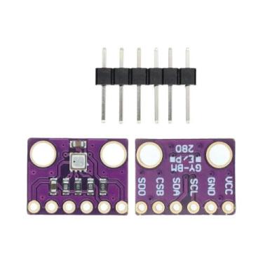 Imagem de Sensor De Umidade, Temperatura E Pressão BME280 Digital Modbus I2C SPI