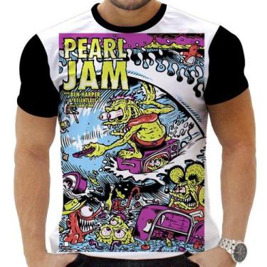 Imagem de Camiseta Camisa Personalizada Rock Metal Pearl Jam 28 - OBDS, GG