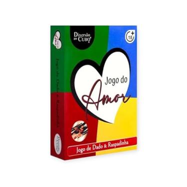 Imagem de Jogo do Amor com Dado e 7 Raspadinhas - Diversão ao Cubo