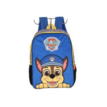 Imagem de Mochila Escolar Infantil Patrulha Canina Luxcel Azul, Patrulha Canina,