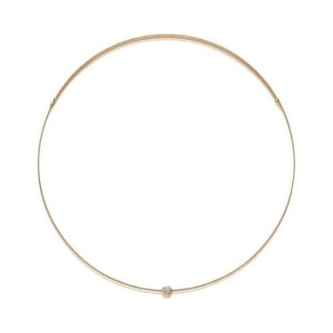 Imagem de Colar De Moissanite 4mm D Color VVS1 Banhado a Ouro 18K Prata S925 Hip