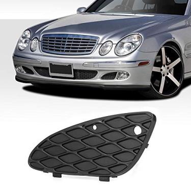 Imagem de aqxreight Substituição da Grade do Pára-choque Dianteiro para E-Class W211 2003-2006 - Cobertura de Malha Ajuste Direto para E320 E350 E500 - Números OE 2118850353 2118850253 Atualização de (Esquerda)