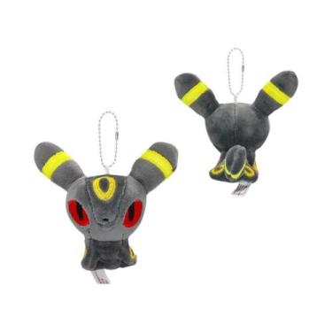 Imagem de Chaveiro De Pelúcia Pokémon Eevee Vaporeon Umbreon Jolteon Sylveon Fla