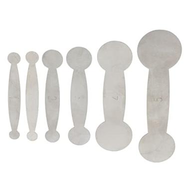 Imagem de Anéis de nivelamento de clarinete, kit de ferramentas de reparo de almofada de metal, acessórios de instrumentos de sopro de madeira precisos duráveis para manutenção e reparo de almofada de clarinete