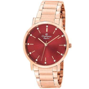 Imagem de Relógio Champion Feminino Elegance Rosê Cn25627i