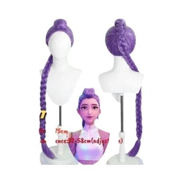 Imagem de Perucas De Cosplay De Caçadores De Demônios De Anime Kpop Para Criança