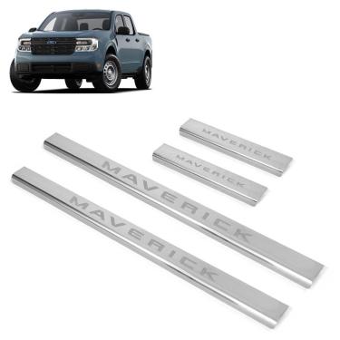 Imagem de Soleira Aço Inox 4 Portas Brasikar Maverick 2023