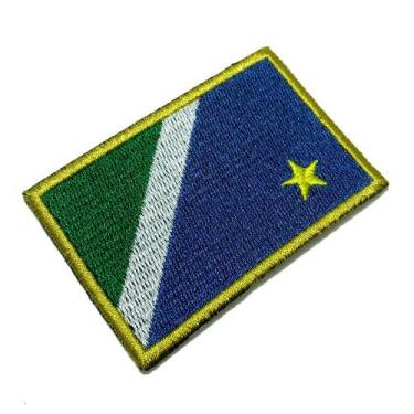 Imagem de BE0011T01 Bandeira Mato Grosso do Sul Bordado Termo Adesivo - BR44
