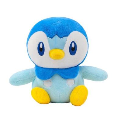 Imagem de Brinquedo de boneca de pelúcia Pogaman Penguin Soft Blue 30 cm para cr