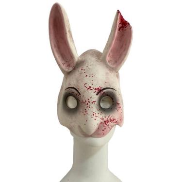 Imagem de Máscara de coelho de resina de terror Bloody Bunny para o Halloween - 