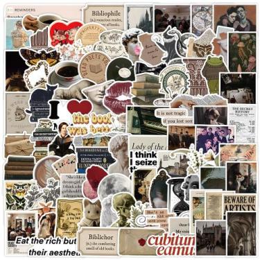 Imagem de Conjunto de adesivos Vintage Aesthetic Journal Scrapbook, 60 unidades 