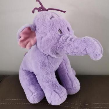 Imagem de Boneca de pelúcia Disney Winnie The Pooh Lumpy Purple Elephant 26cm