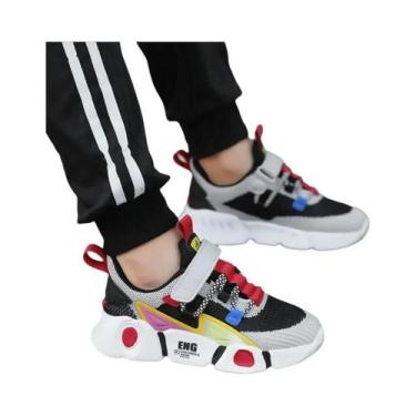 Imagem de Tênis Esportivos Respiráveis Para Meninos, Casuais Para Todas as Estaç