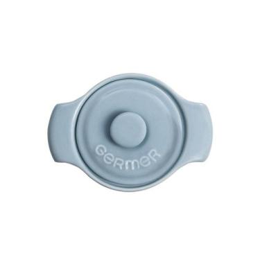 Imagem de Cocotte Refratária Diâmetro 10 cm Azul Vintage 218 ml Porcelana - Germ