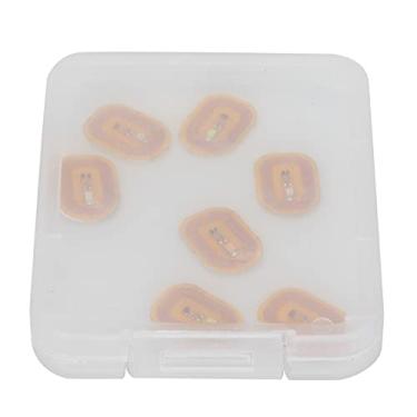 Imagem de Adesivos de unhas nfc brilhantes, 7 cores Auto adesivo moda NFC Iluminação adesiva de unhas, fonte de luz de luz LED inteligente Dicas de arte na unha para telefone celular