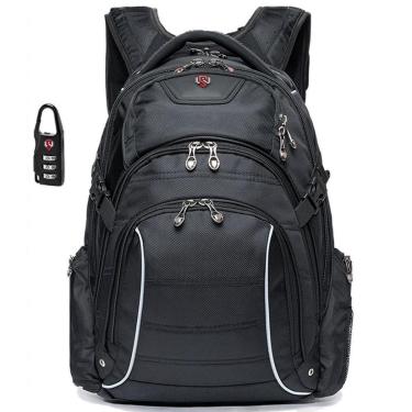 Imagem de Mochila Swissport  Masculina Notebook Laptop Executiva Reforçada C/ Cadeado 33L Acolchoada-Unissex