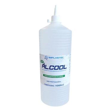 Imagem de Álcool Implastec Para Limpeza de Componentes Eletrônicos e PCI 1 Litro