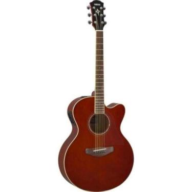 Imagem de Violão Eletroacústico Yamaha Cpx600 Aço Root Beer