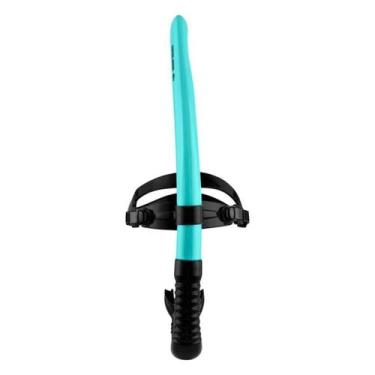 Imagem de Snorkel Mormaii Frontal Para Natação, Azul, Único