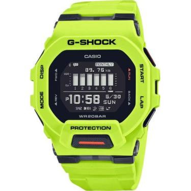 Imagem de Relógio CASIO G-SHOCK G-Squad Bluetooth verde GBD-200-9DR