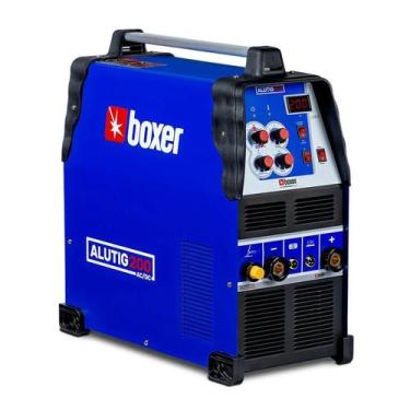 Imagem de Inversor de Solda Boxer 200 ALUTIG AC/DC  Solda Alumínio e Diversos Ma