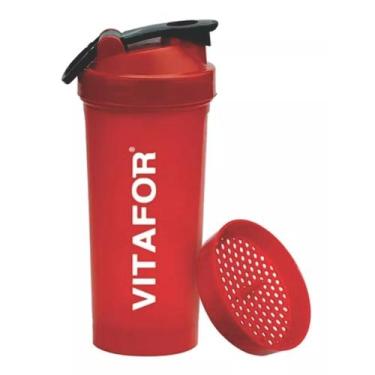 Imagem de Coqueteleira 1 Dose Cor Vermelha de 600 ml-Vitafor