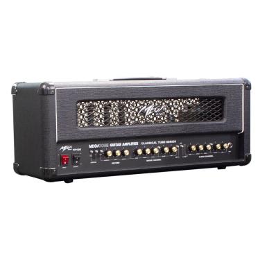 Imagem de Cabeçote de Amplificador para Guitarra TP 100H 400W Valvulado 110V com Canais Clean Drive e Reverb Mega Amp