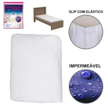 Imagem de Protetor de Colchão Solteiro Impermeável - PLAST LEO