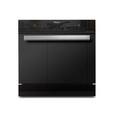Imagem de Lava-Louças de Embutir Philco PLL10 10 Serviços 6 Programas Painel Digital Preto 220V