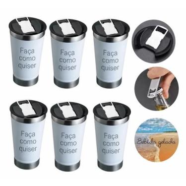 Imagem de Kit Exclusivo:100 Copos Térmicos Personalizados - Sua Marca em Destaqu