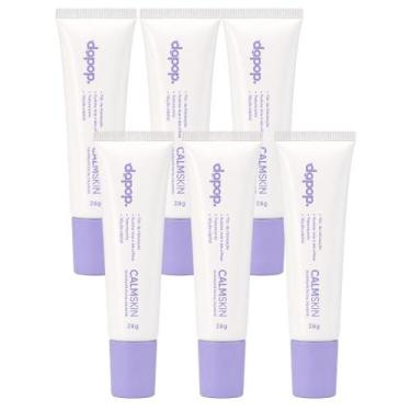 Imagem de Kit 6 Hidratante Facial Calmante Calmskin 28g Dapop