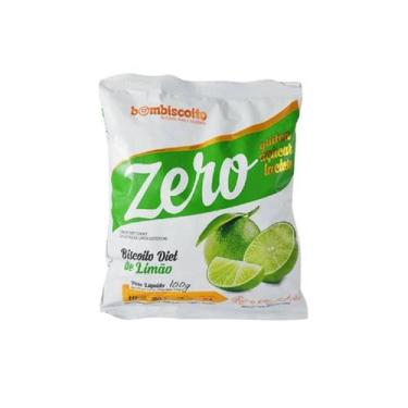 Imagem de Bom Biscoito Limão Zero Açúcar, Glúten E Lactose 100g - Bombiscoito