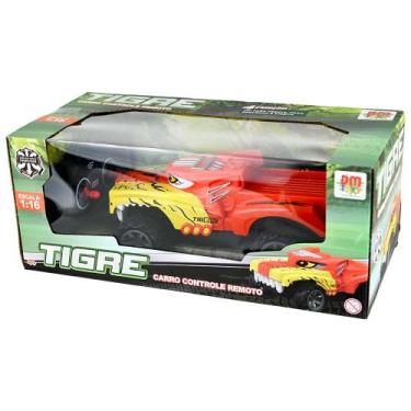 Imagem de Carro controle remoto tigre- dm brasil