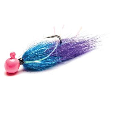 Imagem de Mustad Gabarito Addicted Tailout Twitcher 1,5 g - UV rosa - azul anadro - roxo místico
