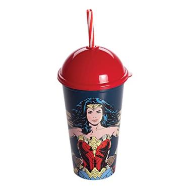 Imagem de Copo Shake 500 ml Mulher Maravilha, Plasútil