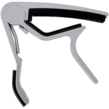 Imagem de Capotraste Delrin Prata Dolphin p/Violão