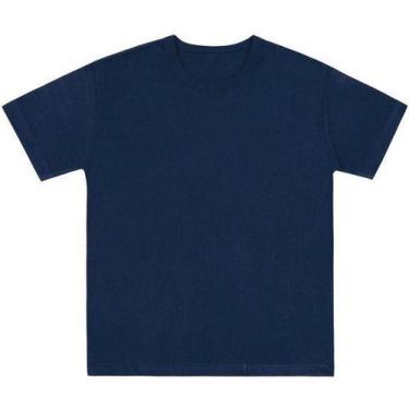 Imagem de Camiseta Básica Masculina Infantil Menino Fakini Barato Top