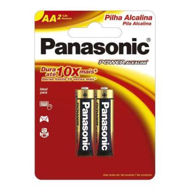 Imagem de Pilha Alcalina Power Alkaline Aa 1.5V 02 Unidades -Panasonic