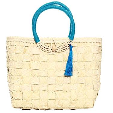 Imagem de Bolsa biro 2422 palha qd. det alça encapada botão ping. 1078999