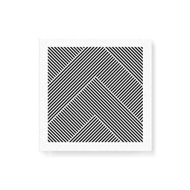 Imagem de Arte Maníacos Quadro Decorativo em Tela Canvas Optical Bordas - 50x50cm