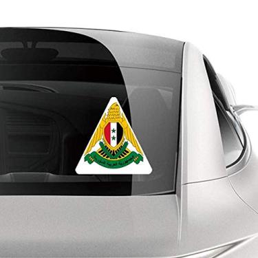 Imagem de DIYthinker Adesivo de carro com emblema nacional da Ásia Ásia e motocicleta